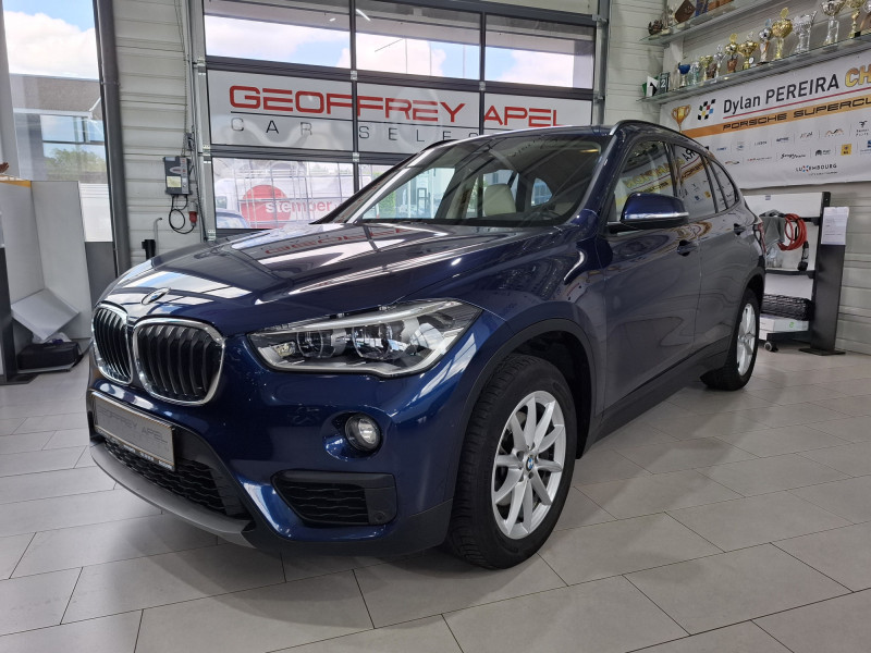 BMW X1 SDRIVE 18iA, 1 HAND, KM 63000, CUIR, NAVI, PDC, LED,