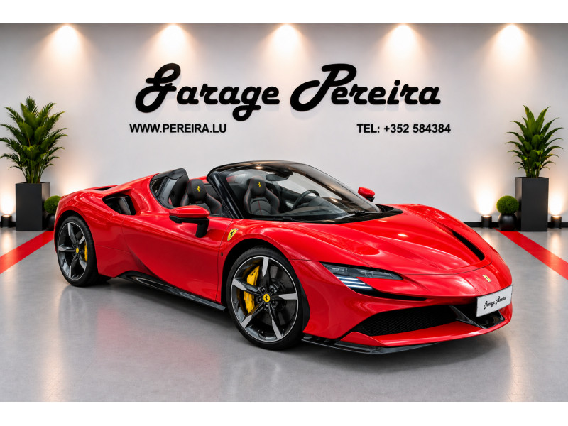 Ferrari SF90 Spider REPRISES POSSIBLE ... INZAHLUNGEN MÖGLICH Full options Great best comfort seats 1 HAND