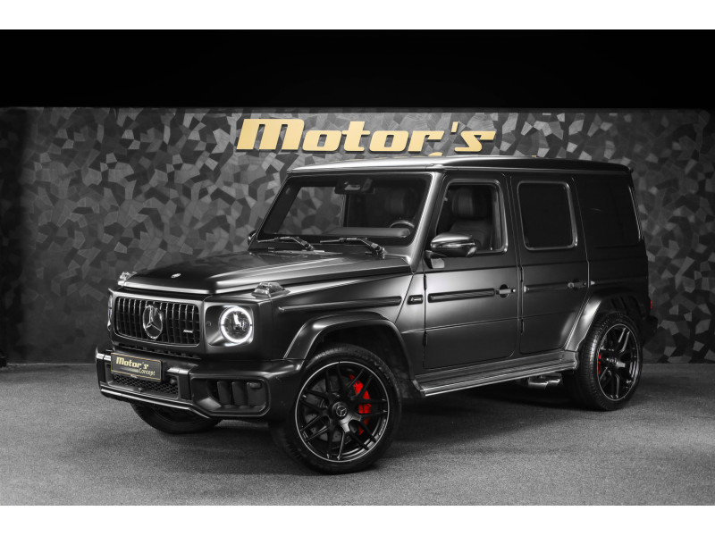 Mercedes-Benz G 63 AMG V8 Bi-Turbo - MANUFAKTUR Night Black Magno