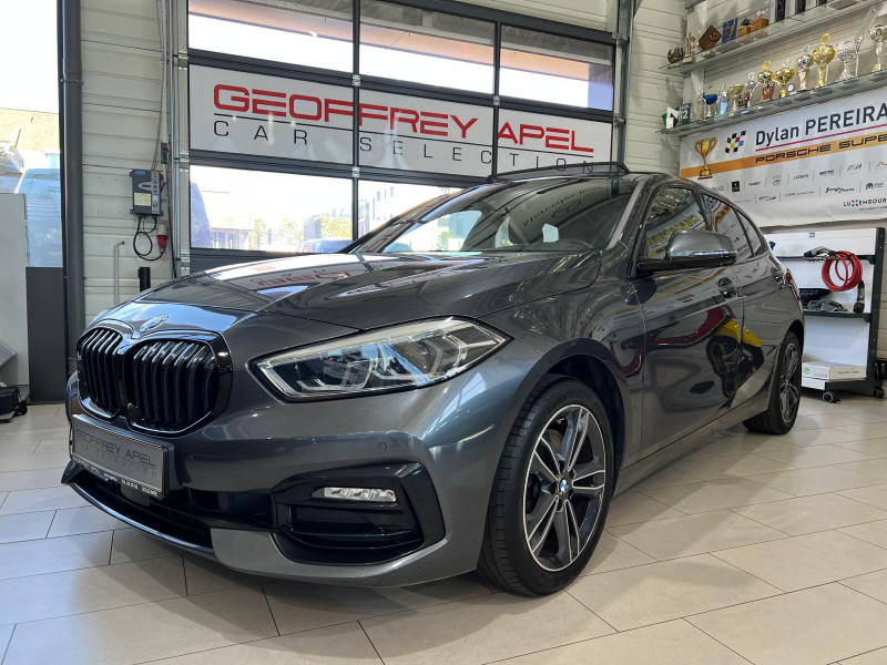 BMW 118 DA 150 SPORT LINE, CUIR, PANORAMIQUE, LED, ALU17'', CARPLAY, NAVI, 1 HAND..