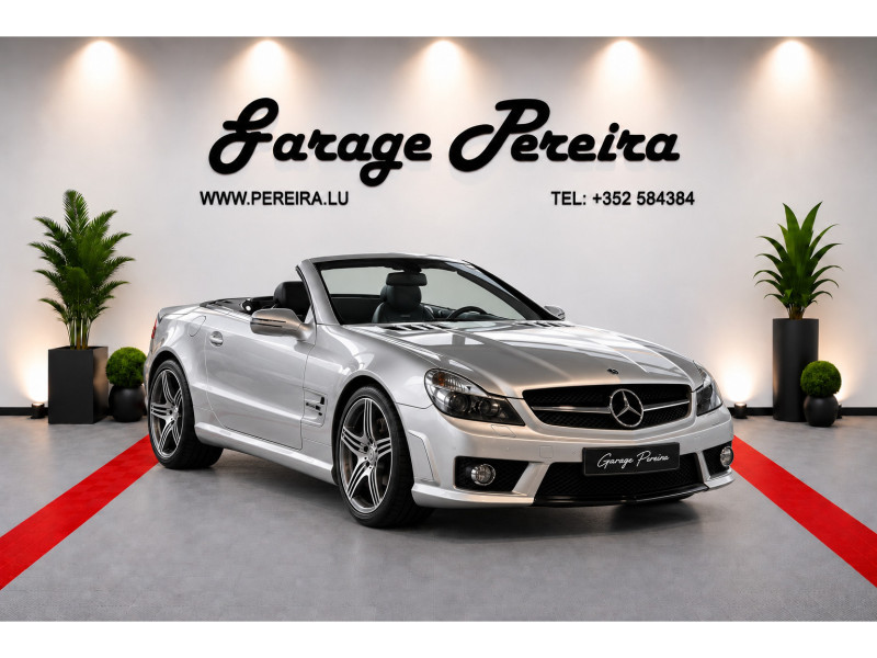 Mercedes-Benz SL 63 AMG ROADSTER V8 CARBON AIRSCARF CUIR NAVI