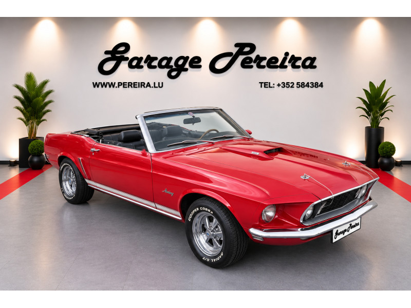 Ford Mustang 6.4 1969 ORIGINAL 69 Très Rare , Sehr Selten, VERY RARE