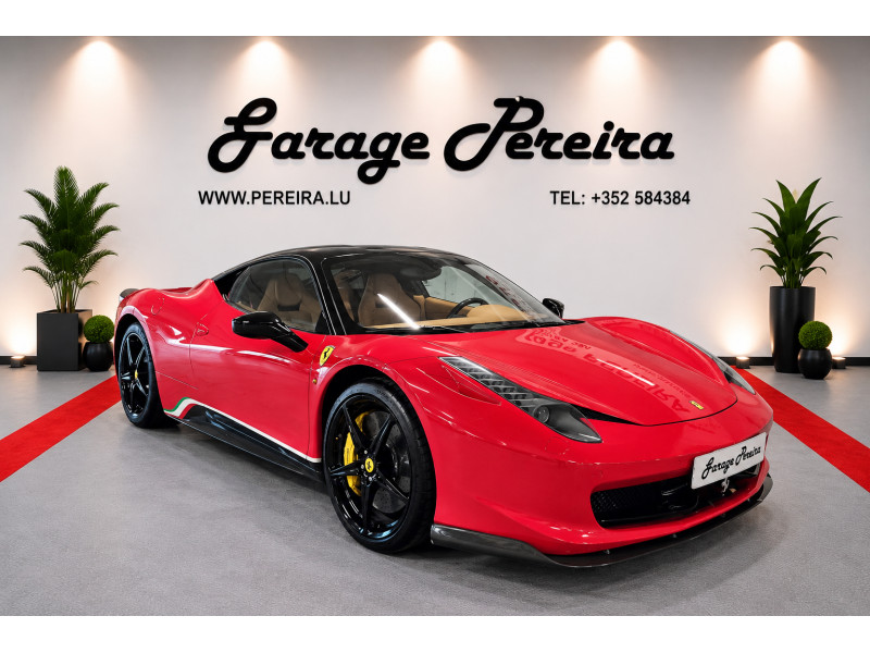 Ferrari 458 4.5 V8 ITALIA CARBON RACING SEATS LIFT