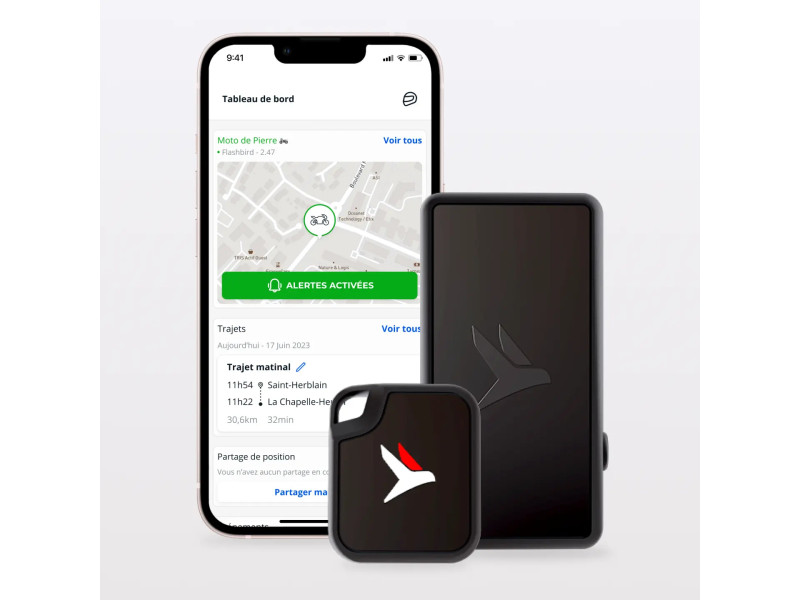 Traceur GPS Flashbird Moto  