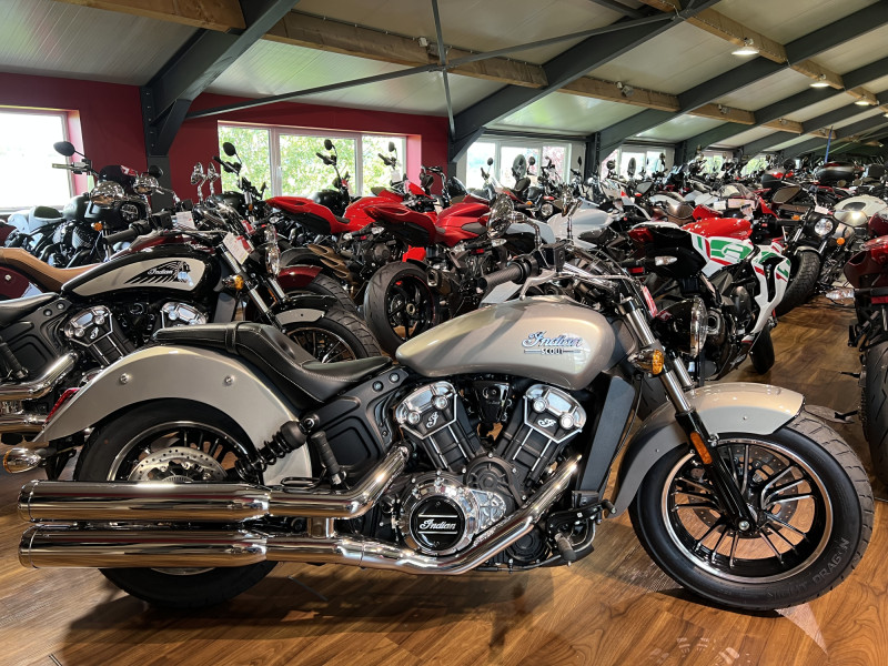 Indian Scout 1200cc Silver Quartz Metallic