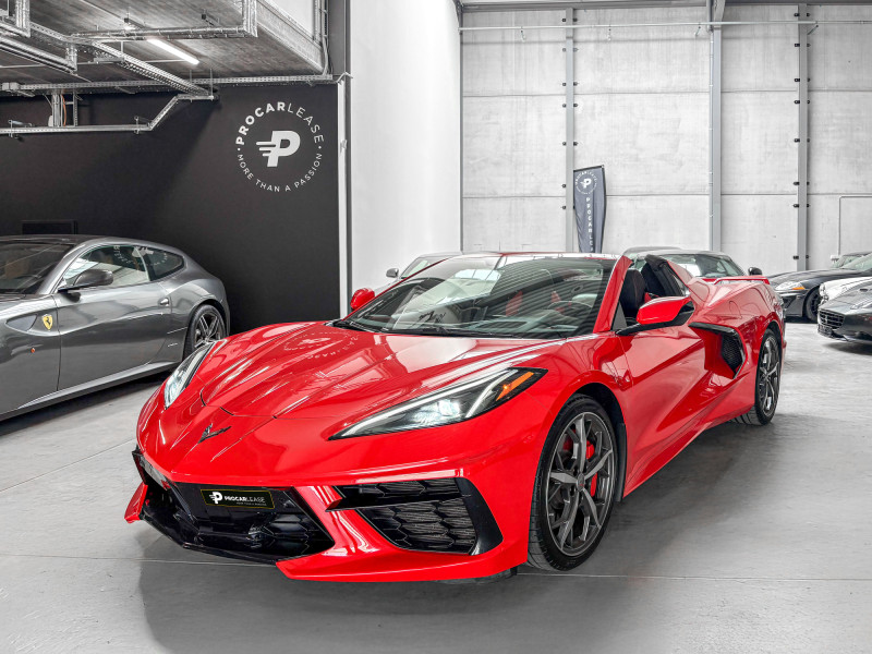 Corvette C8 6.2 C8 STINGRAY CABRIOLET / PACK 3LT / PERFORMANCE / 360* / CARBON / VENTILED SEATS /