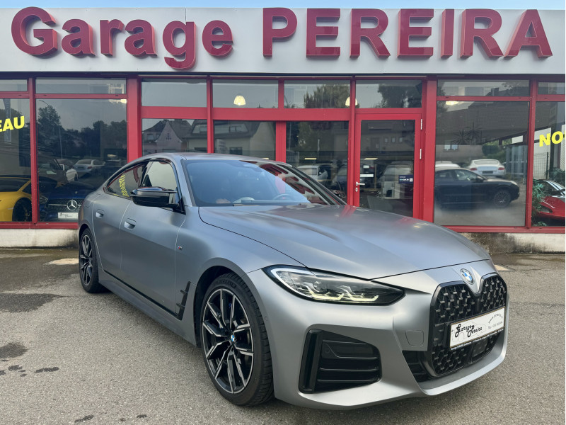BMW M440 i GRANCOUPE XDRIVE NEW MODEL SPORT SITZE HARMAN KARDON CUIR NAVI 1 HAND
