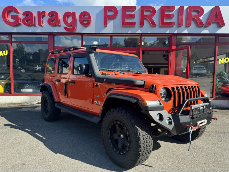 Jeep Wrangler 2.0 T-GDI SAHARA UNLIMITED CUIR NAVI