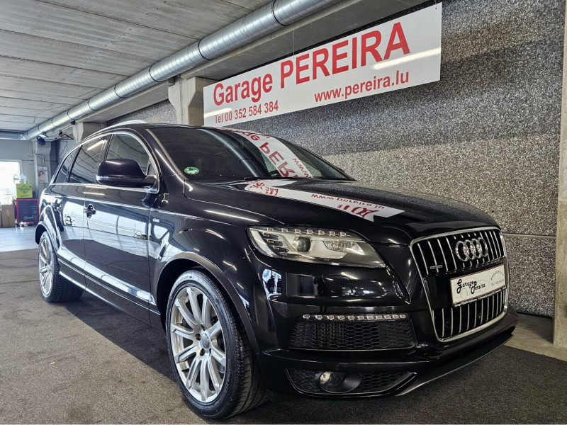 Audi Q7 3.0 TDI QUATTRO 3X S-LINE 7 SITZE BOSE CUIR NAVI