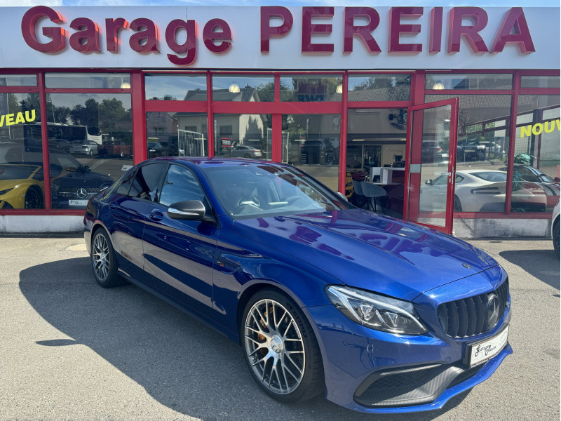 Mercedes-Benz C 63 AMG S AMG V8 BITURBO KERAMIK AKRAPOVIC F1 SPORTSITZE HEAD UP BURMESTER  CUIR