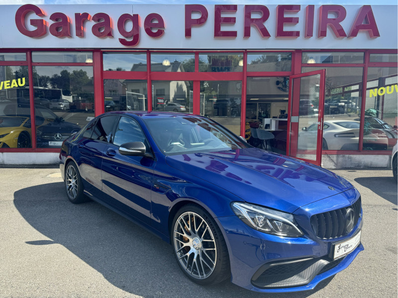 Mercedes-Benz C 63 AMG S AMG V8 BITURBO KERAMIK AKRAPOVIC F1 SPORTSITZE HEAD UP BURMESTER  CUIR